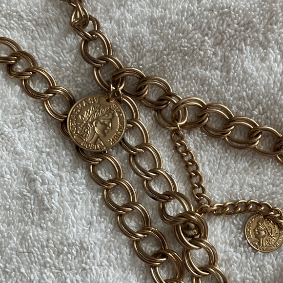 Elegant Gold Coin belt main image 4